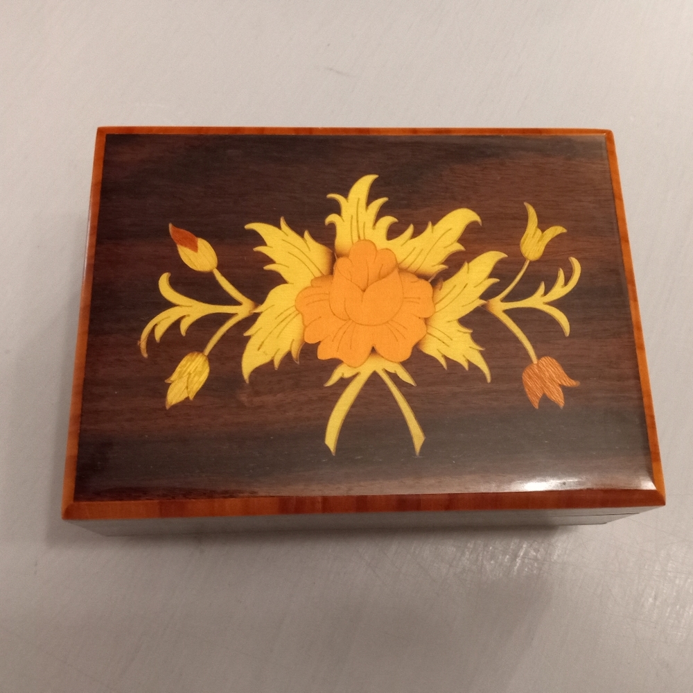 Vintage Handmade Music Box